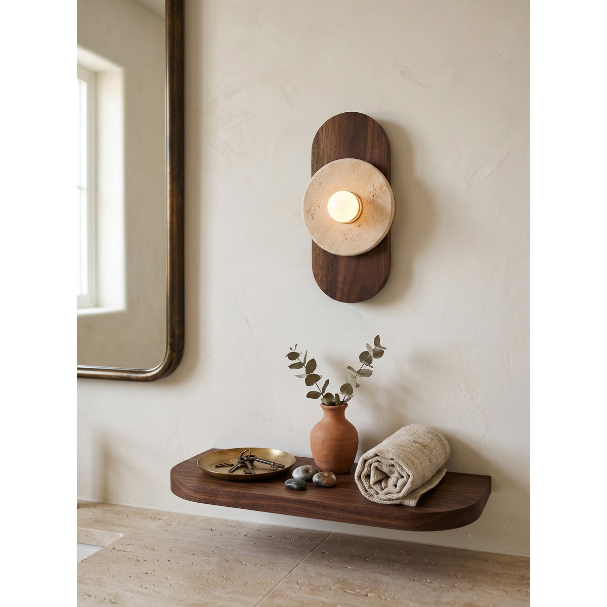 Mirorielle wandlamp