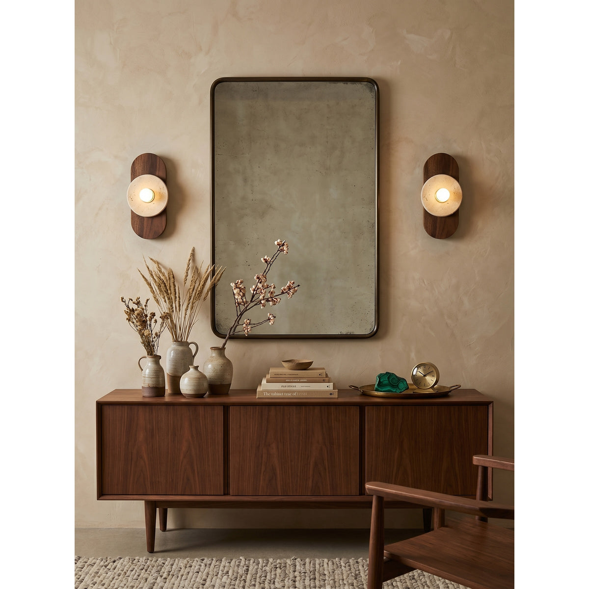 Mirorielle wandlamp