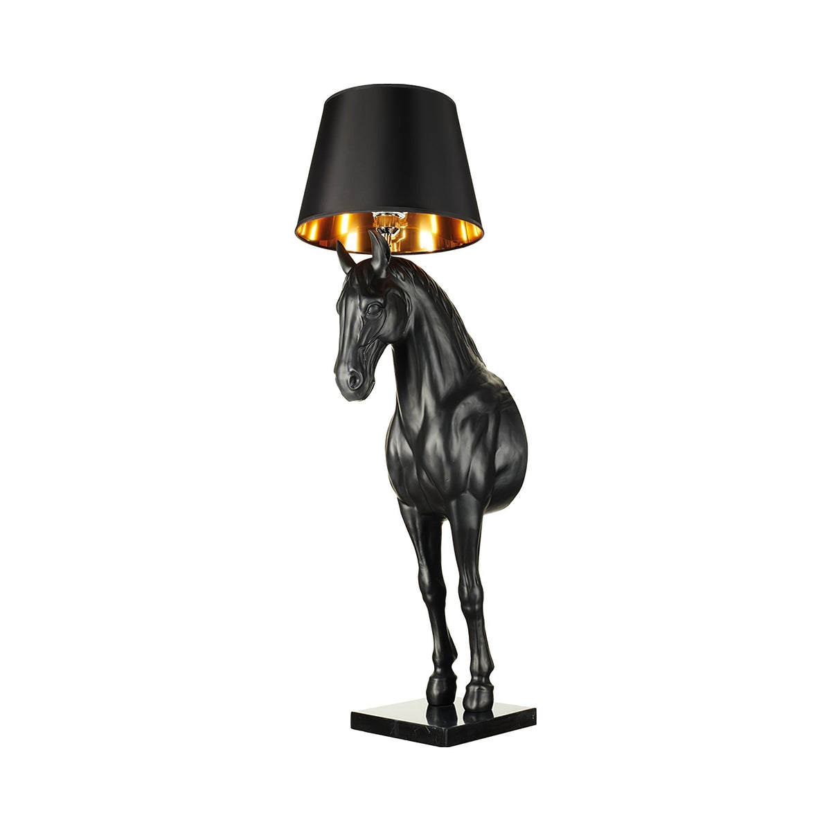Derion vloerlamp van stof en hars