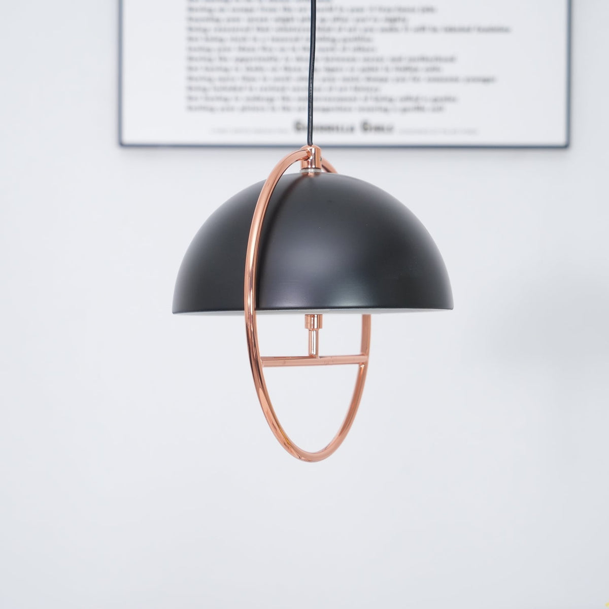 Zephira hanglamp van stalen klassieker