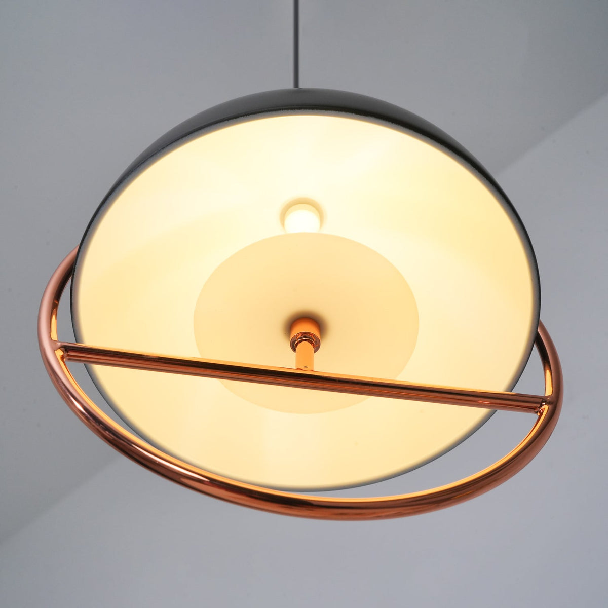 Zephira hanglamp van stalen klassieker