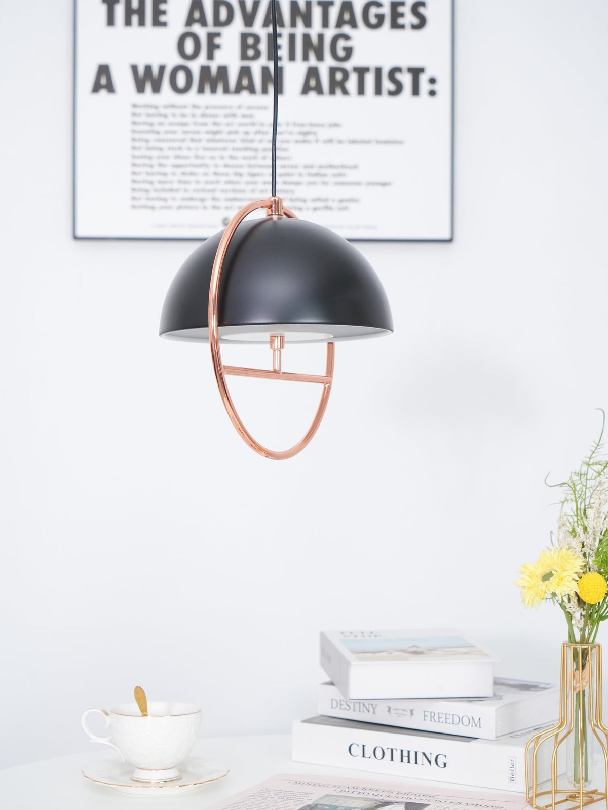 Zephira hanglamp van stalen klassieker