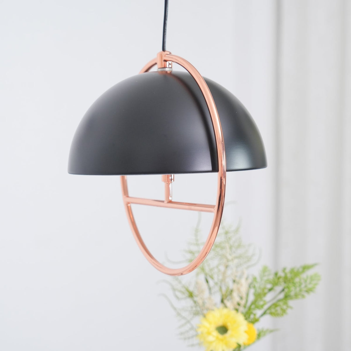 Zephira hanglamp van stalen klassieker