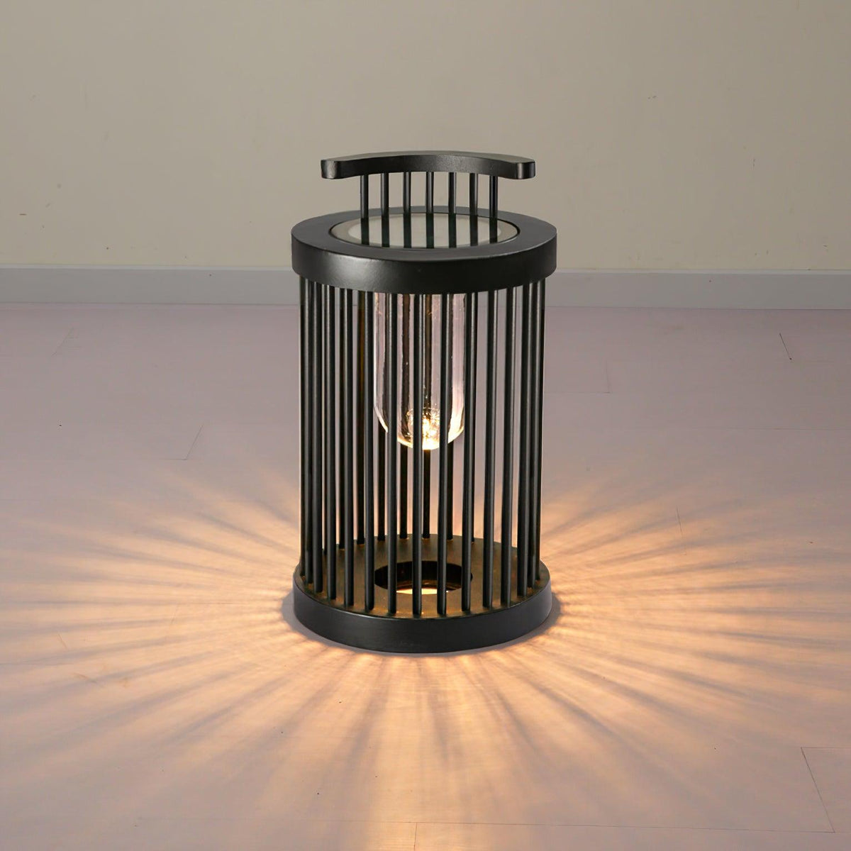 Cage moderne buitenhanglamp van acryl