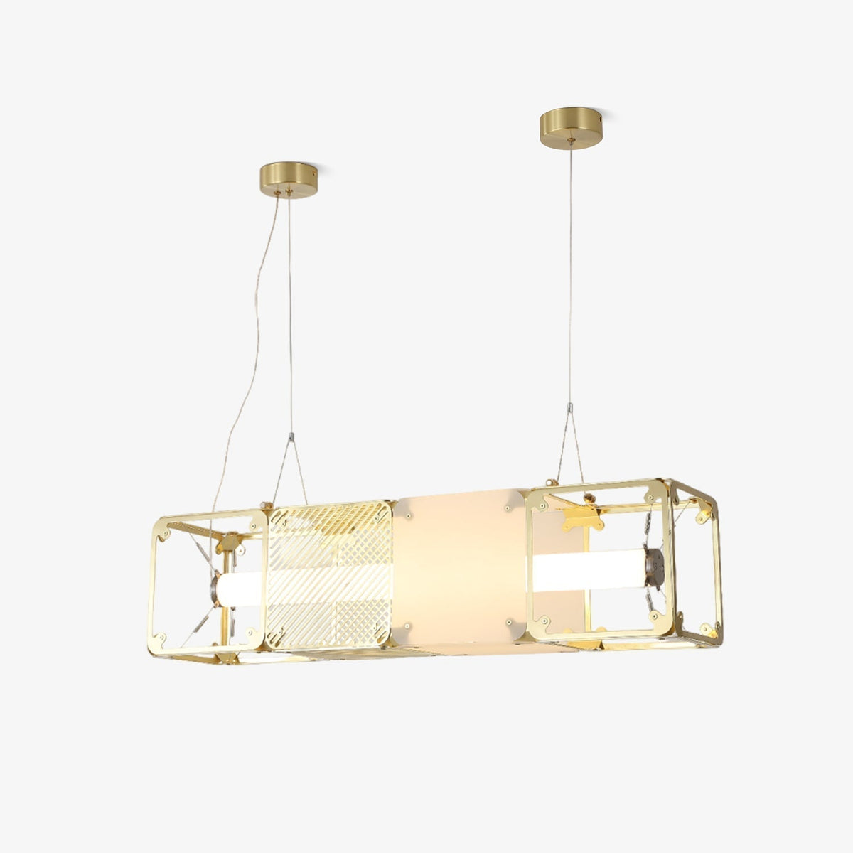 Atheor Premium Noordse kunst messing hanglamp