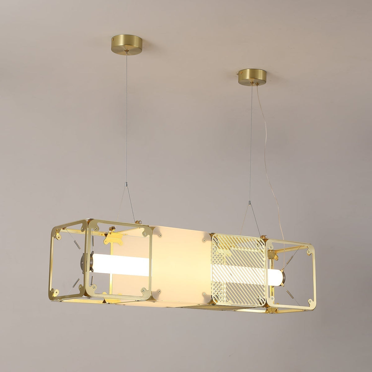 Atheor Premium Noordse kunst messing hanglamp