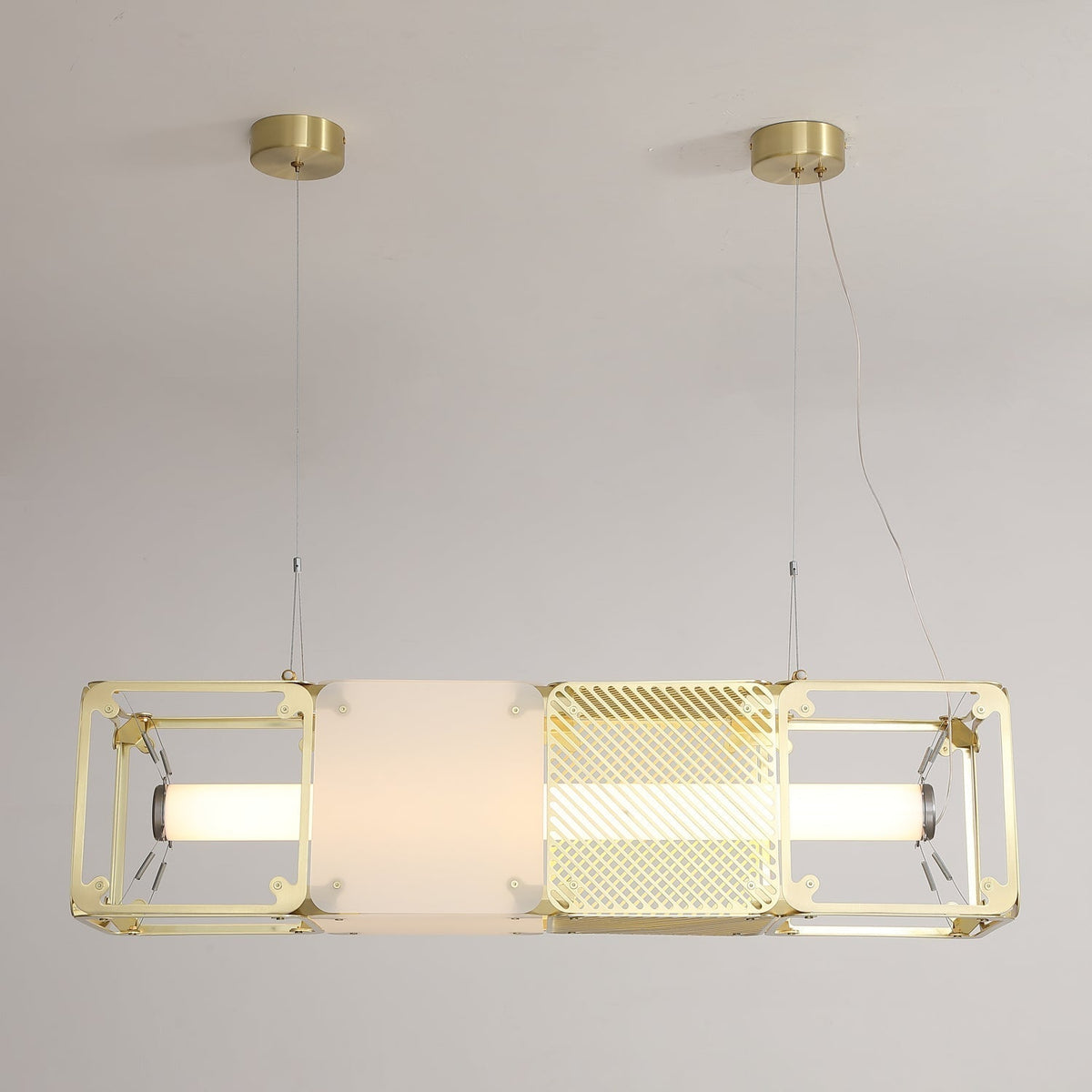 Atheor Premium Noordse kunst messing hanglamp