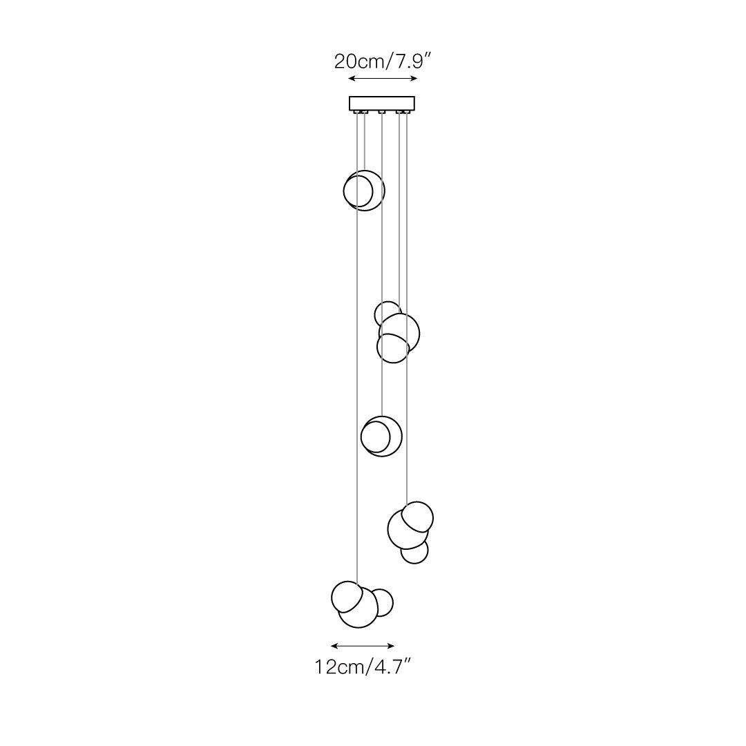 Fleurour hanglamp