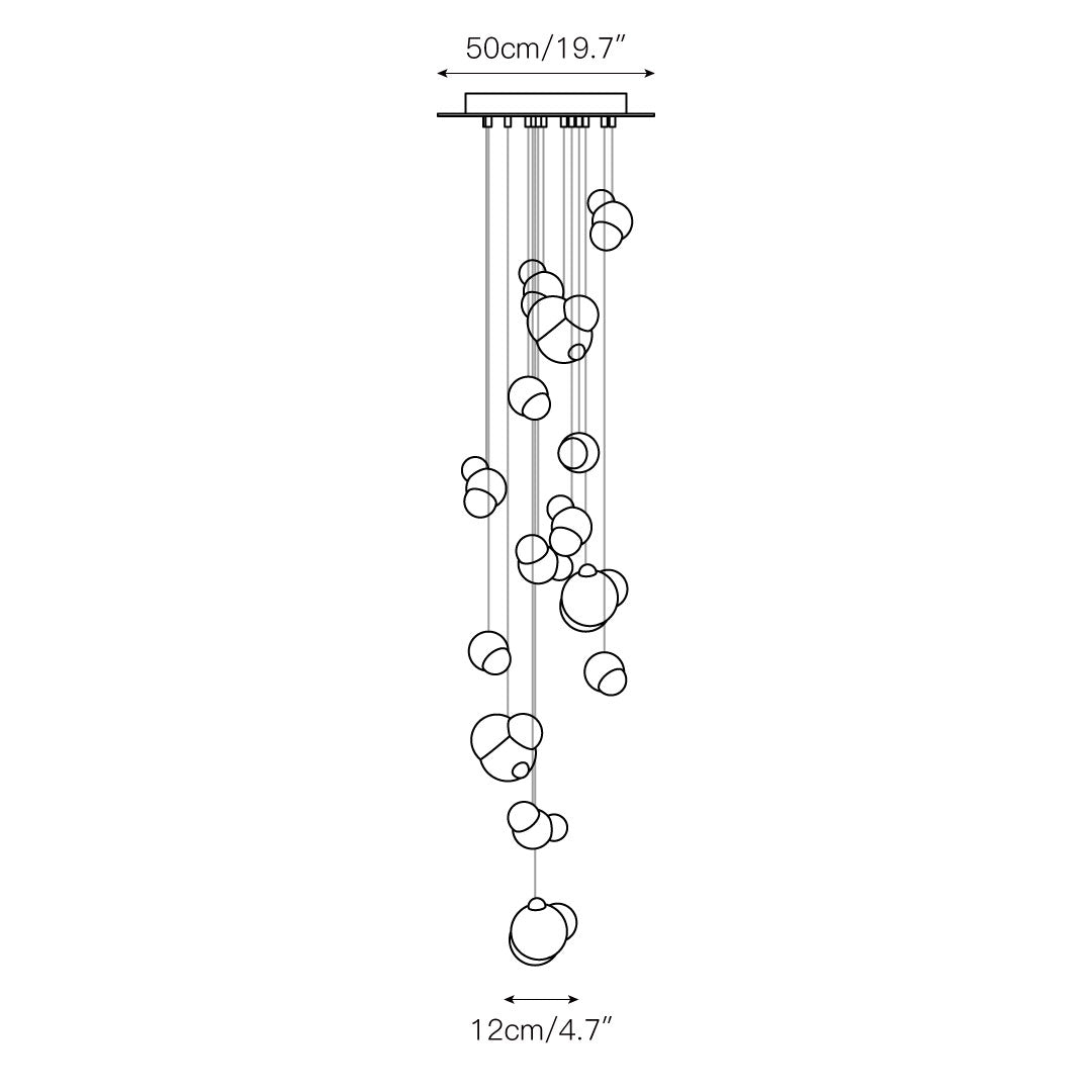 Fleurour hanglamp