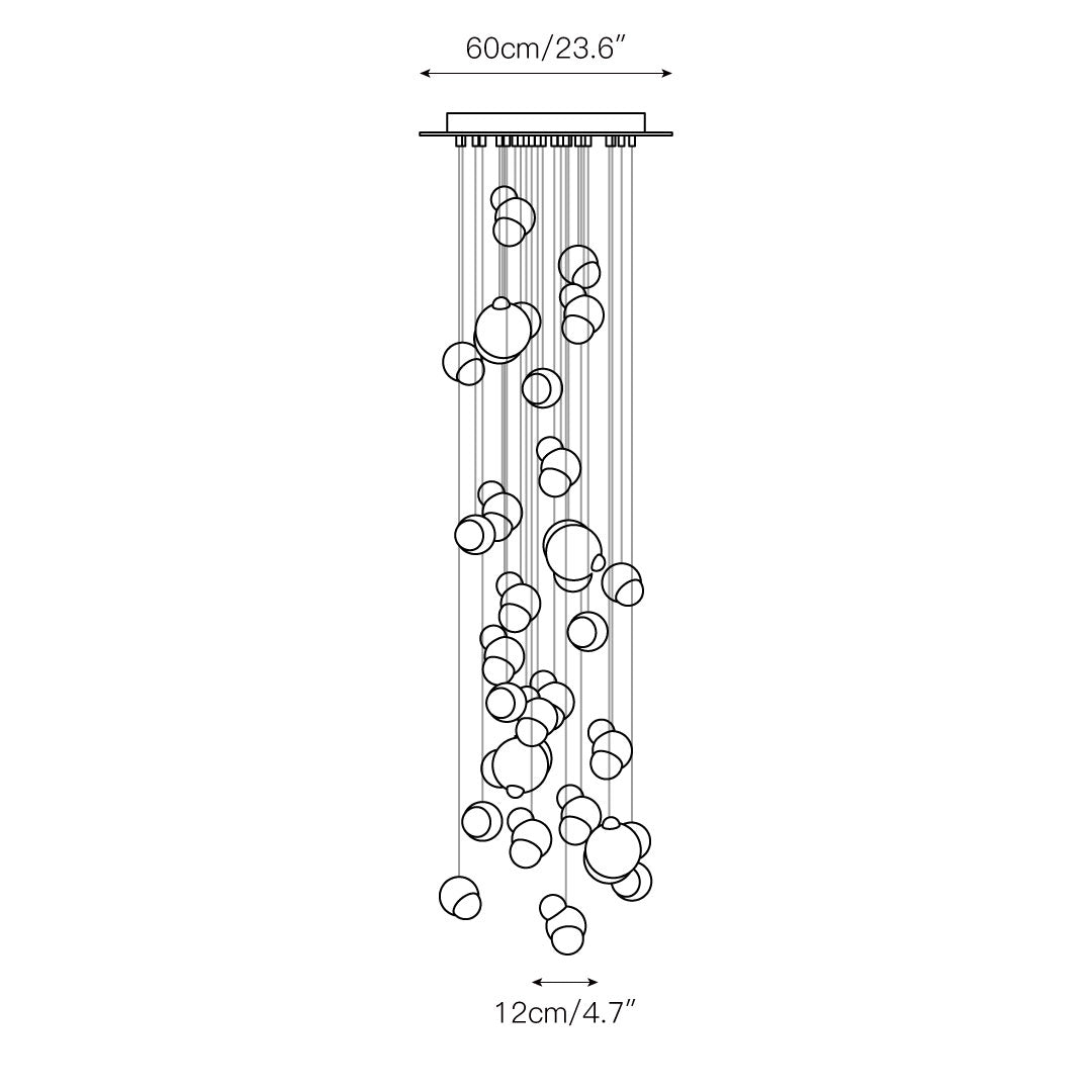 Fleurour hanglamp