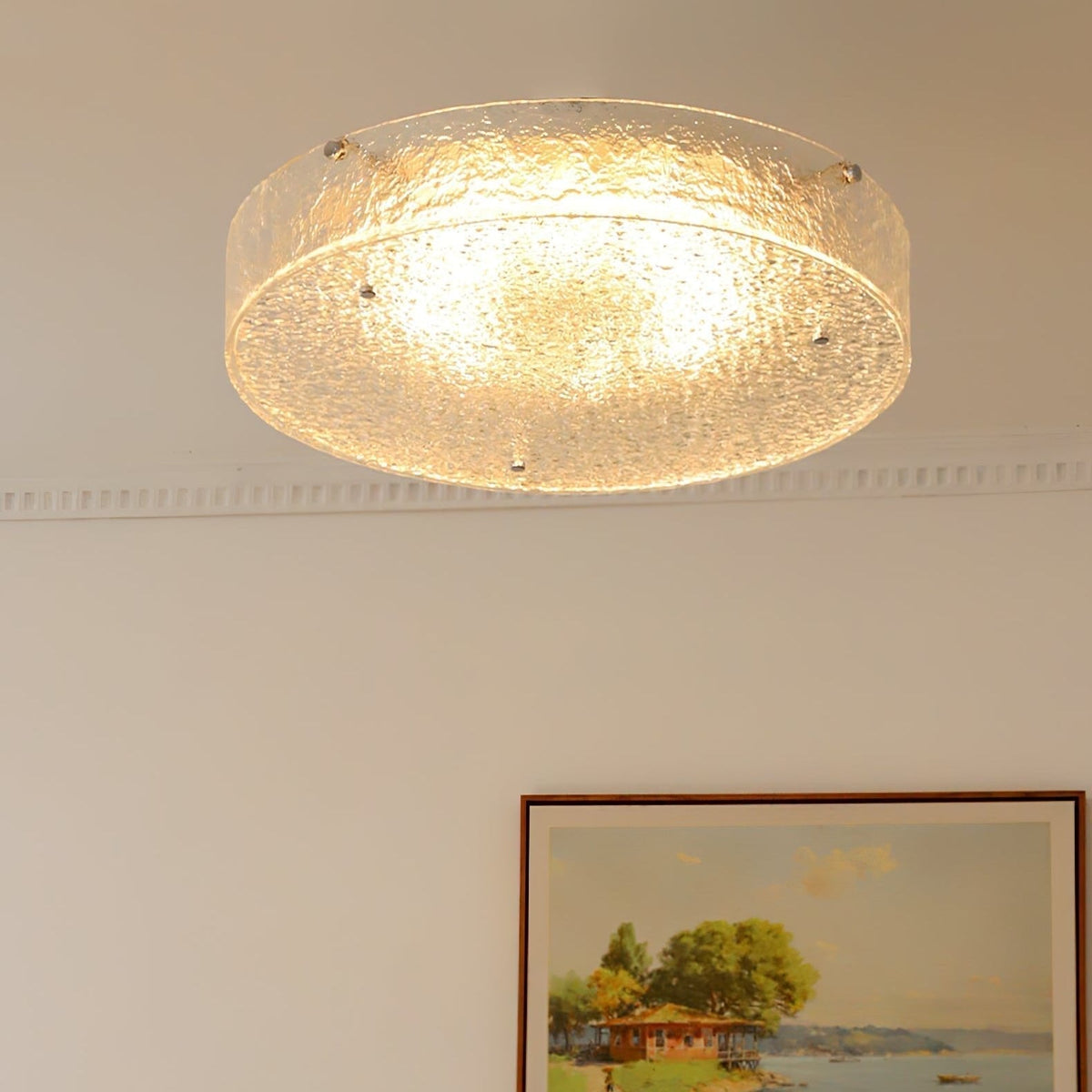 Vek plafondlamp Illuminese acryl ijzer elegant