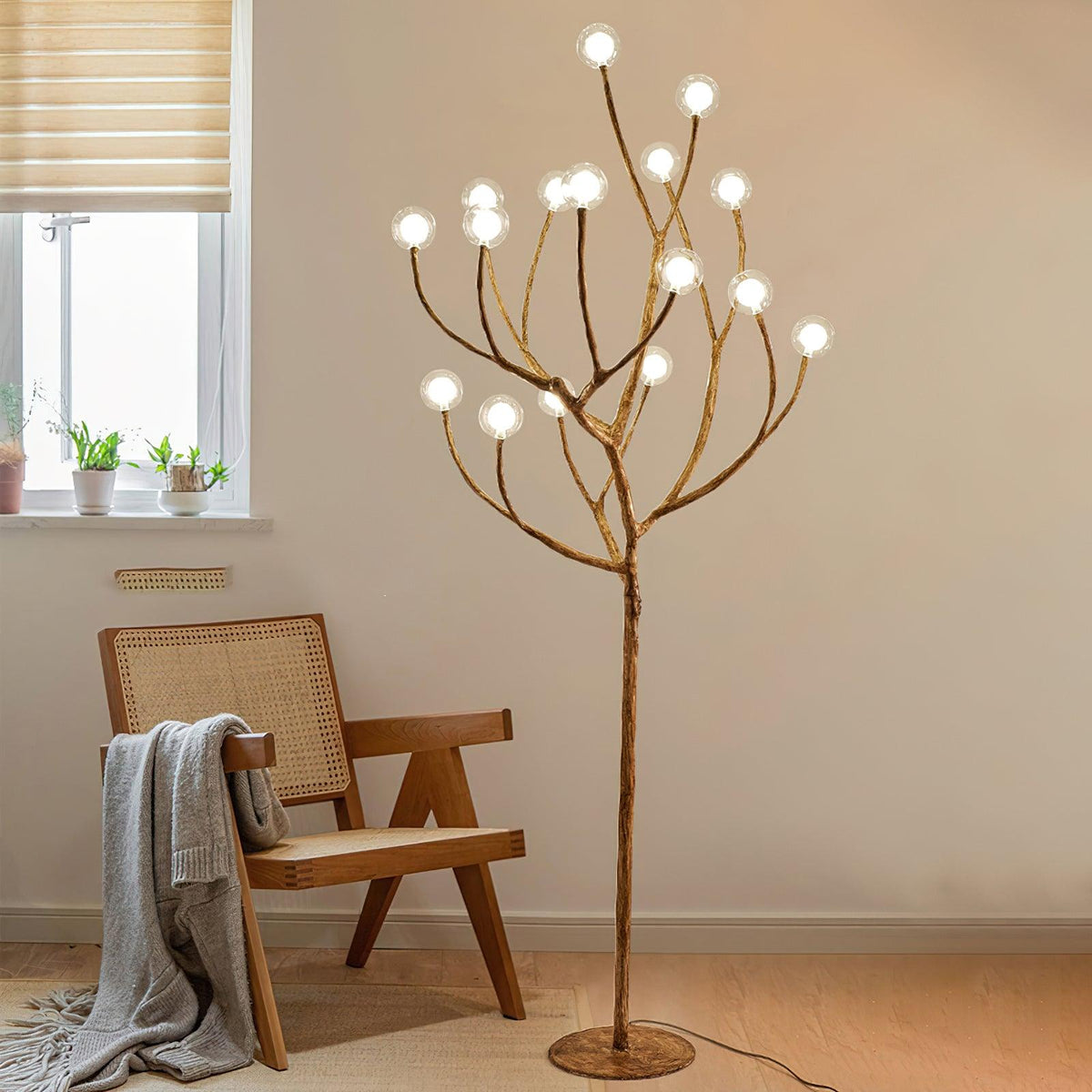 Nue hars vloerlamp