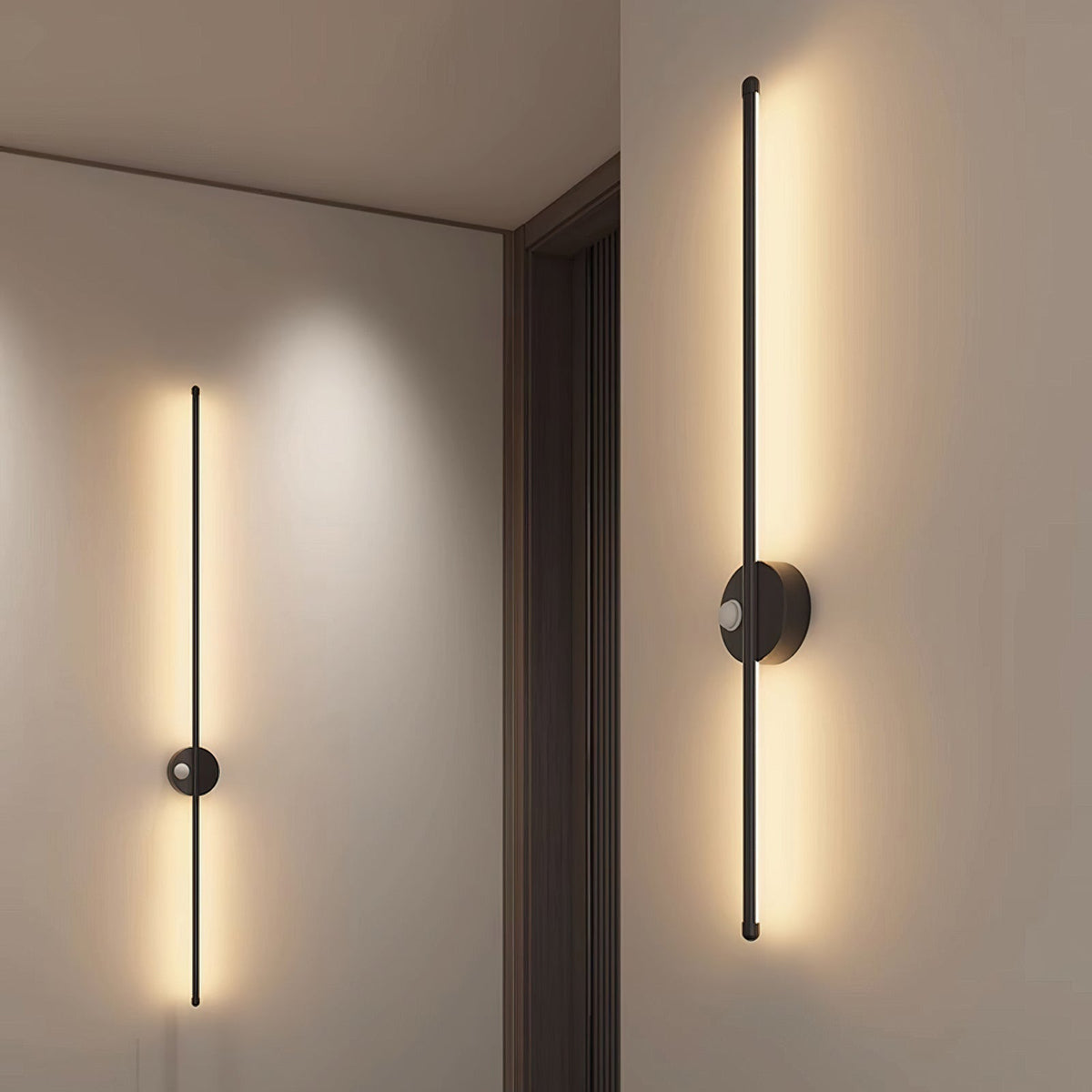 Norielia wandlamp oplaadbaar lineair minimalistisch