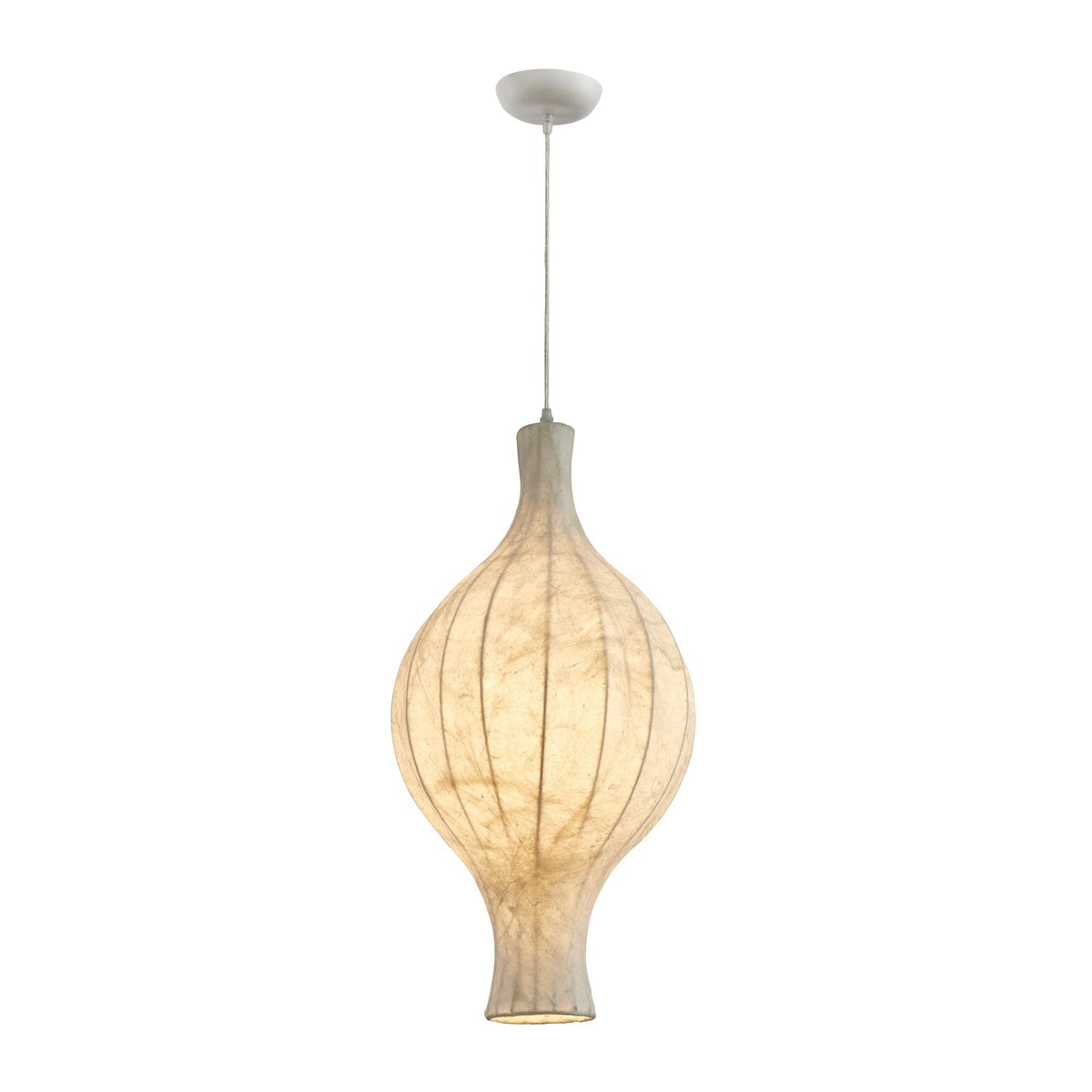 Orvelion hanglamp van organische mulberry zijde