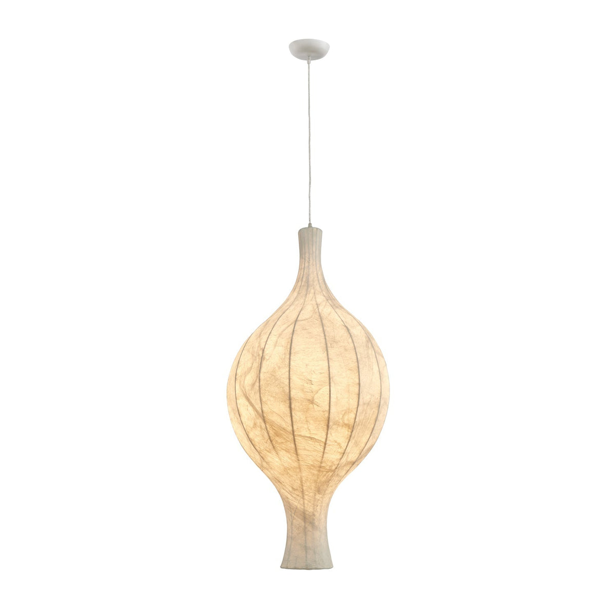 Orvelion hanglamp van organische mulberry zijde