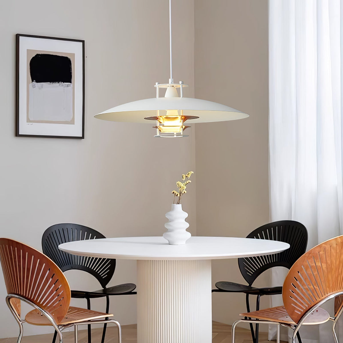Feraaya moderne hanglamp van aluminium