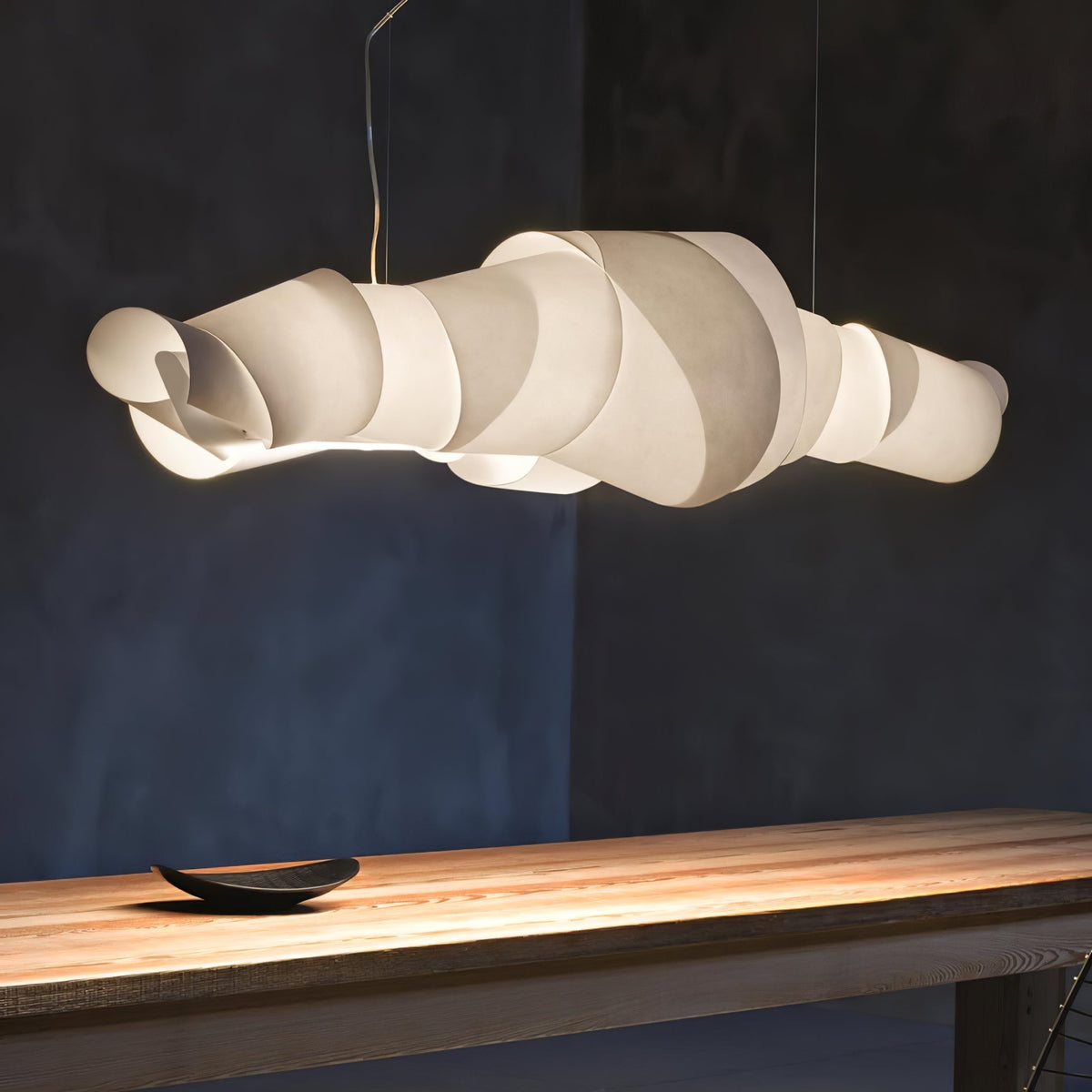 Ribbon Kroonluchter met speelse PVC