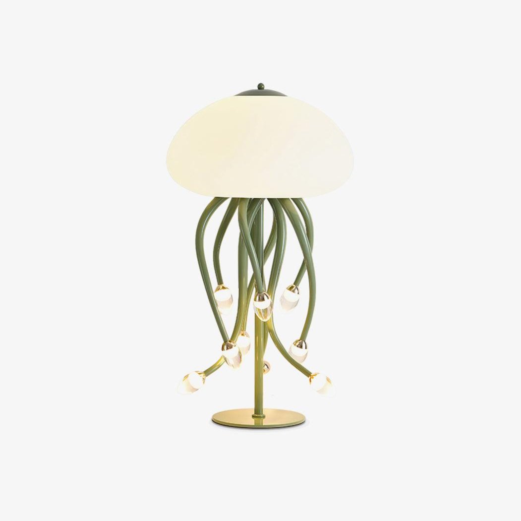 Zosilyra whimsische jellyfish tafellamp van glas