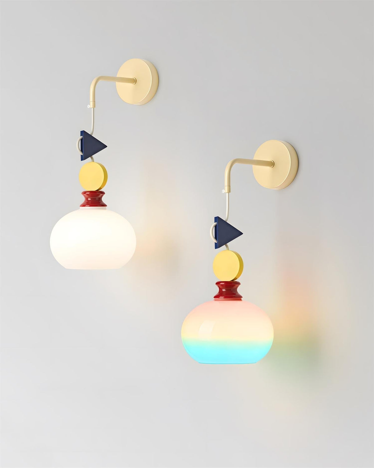 Virauette wandlamp