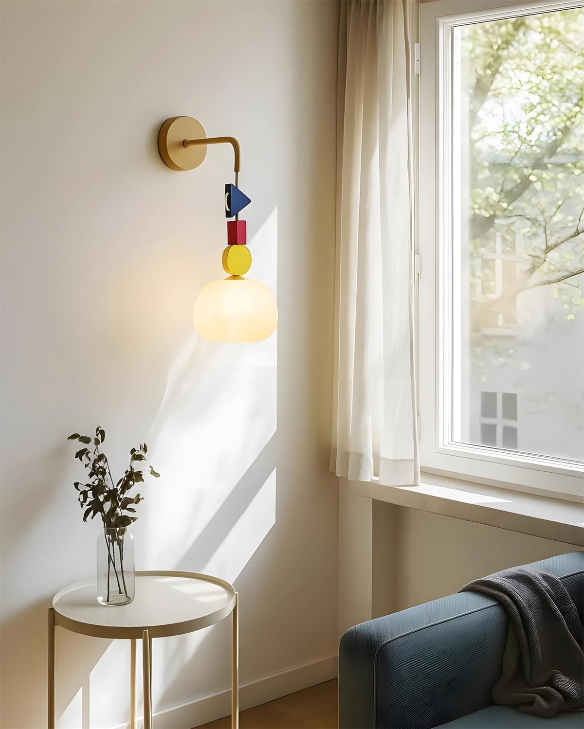 Virauette wandlamp