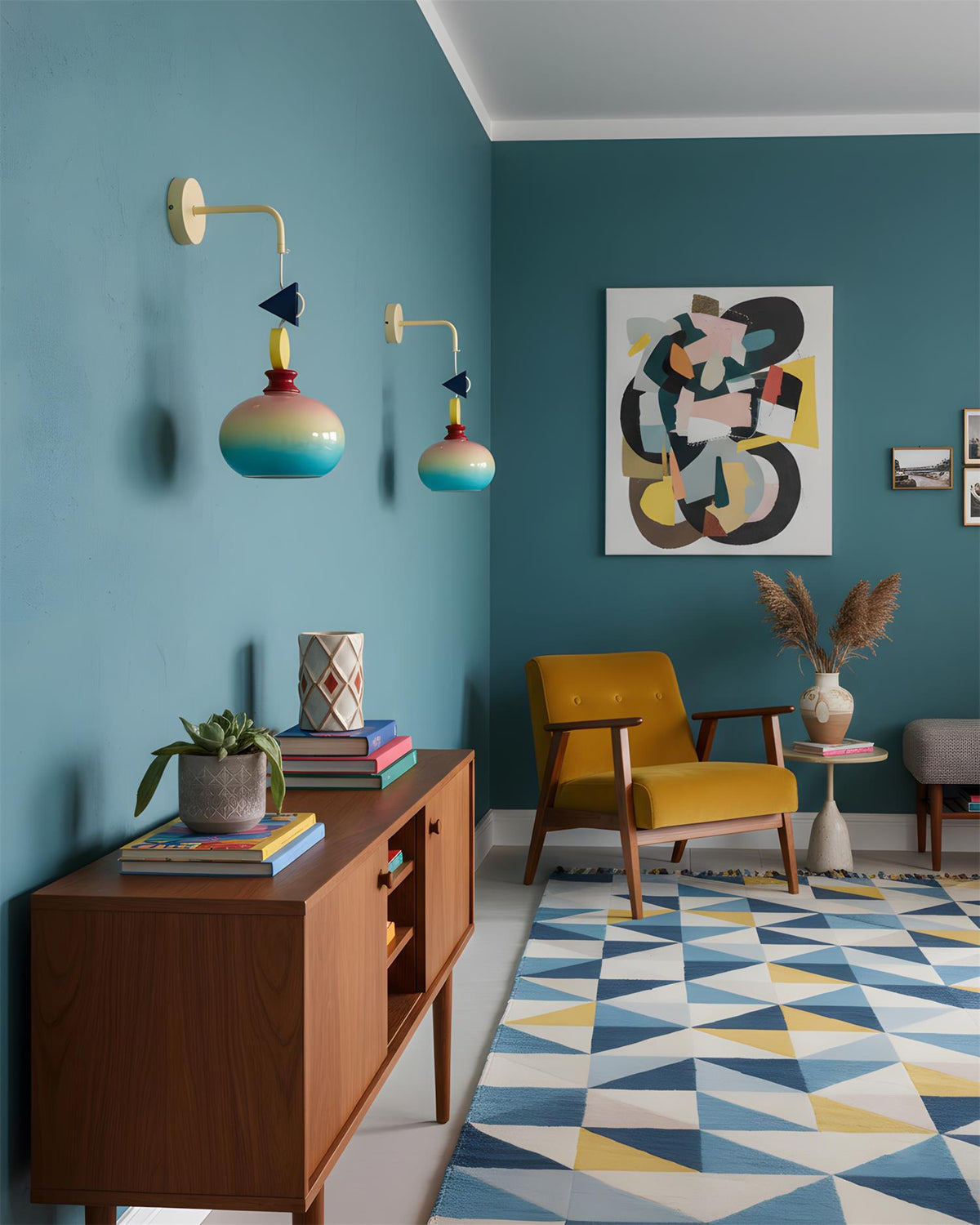 Virauette wandlamp