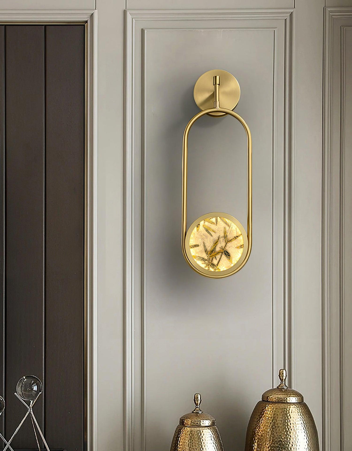 Casaraine Luxe messing wandlamp