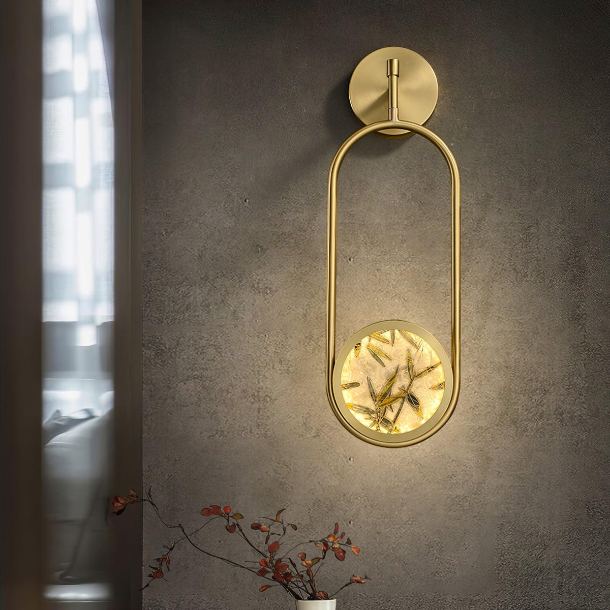 Casaraine Luxe messing wandlamp