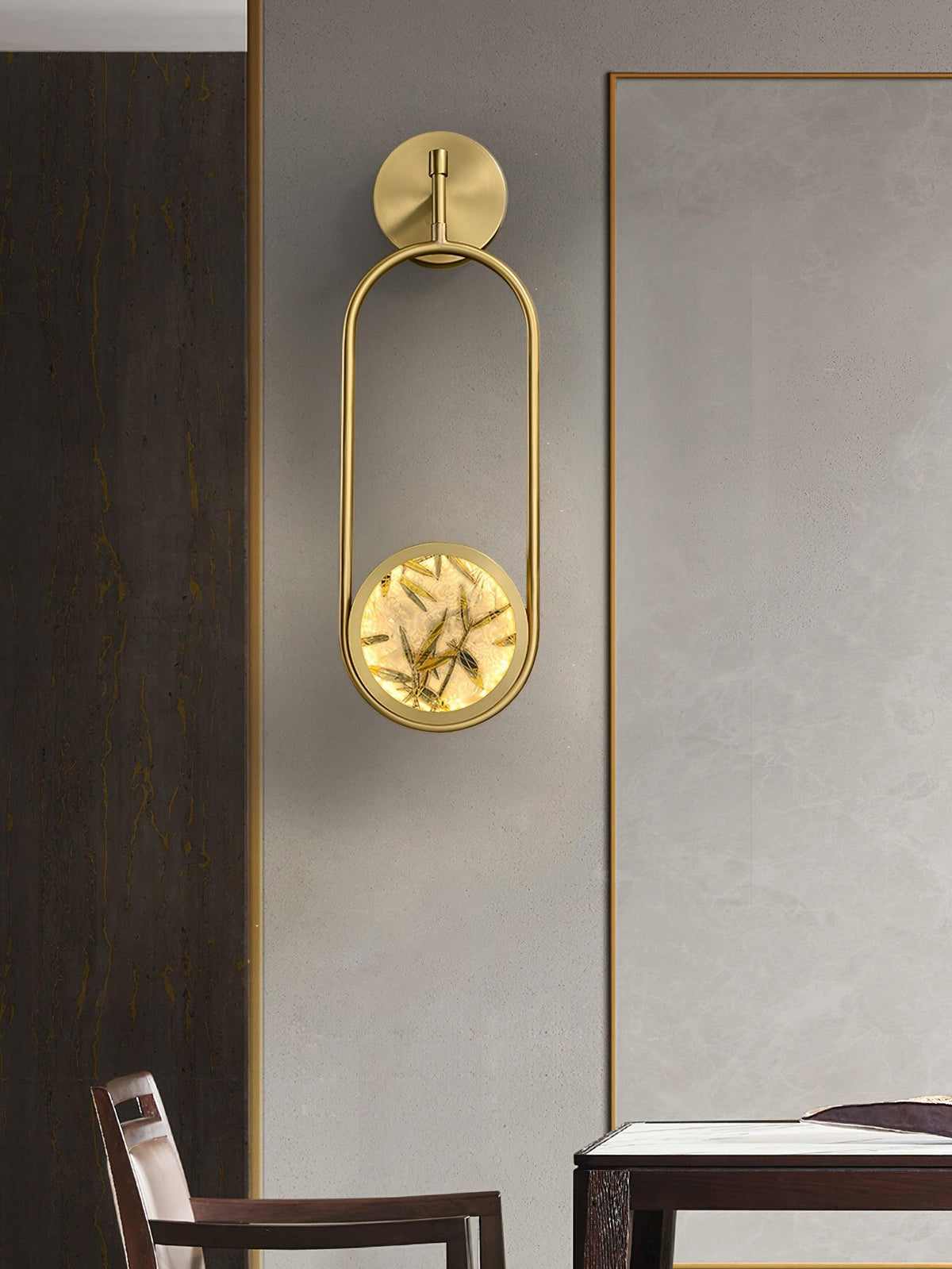 Casaraine Luxe messing wandlamp