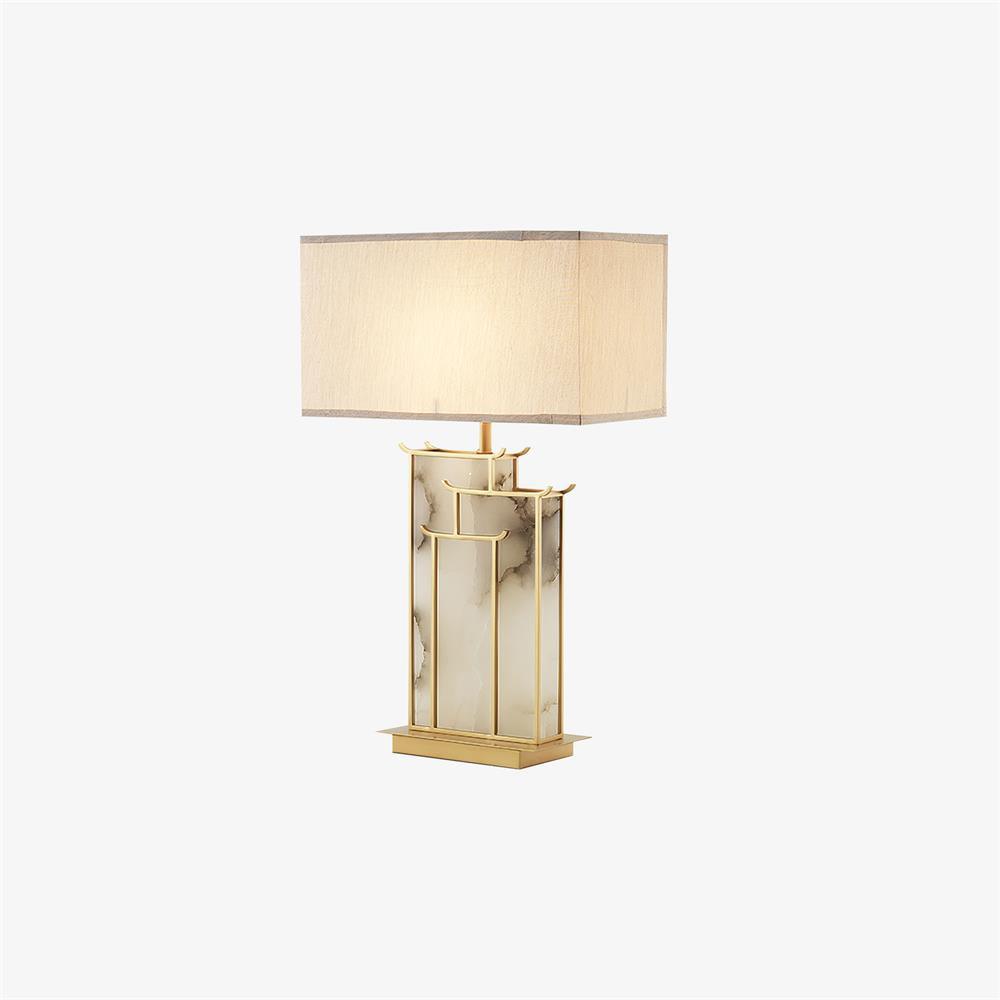 Nysilor Rechthoekig Glas Tafellamp