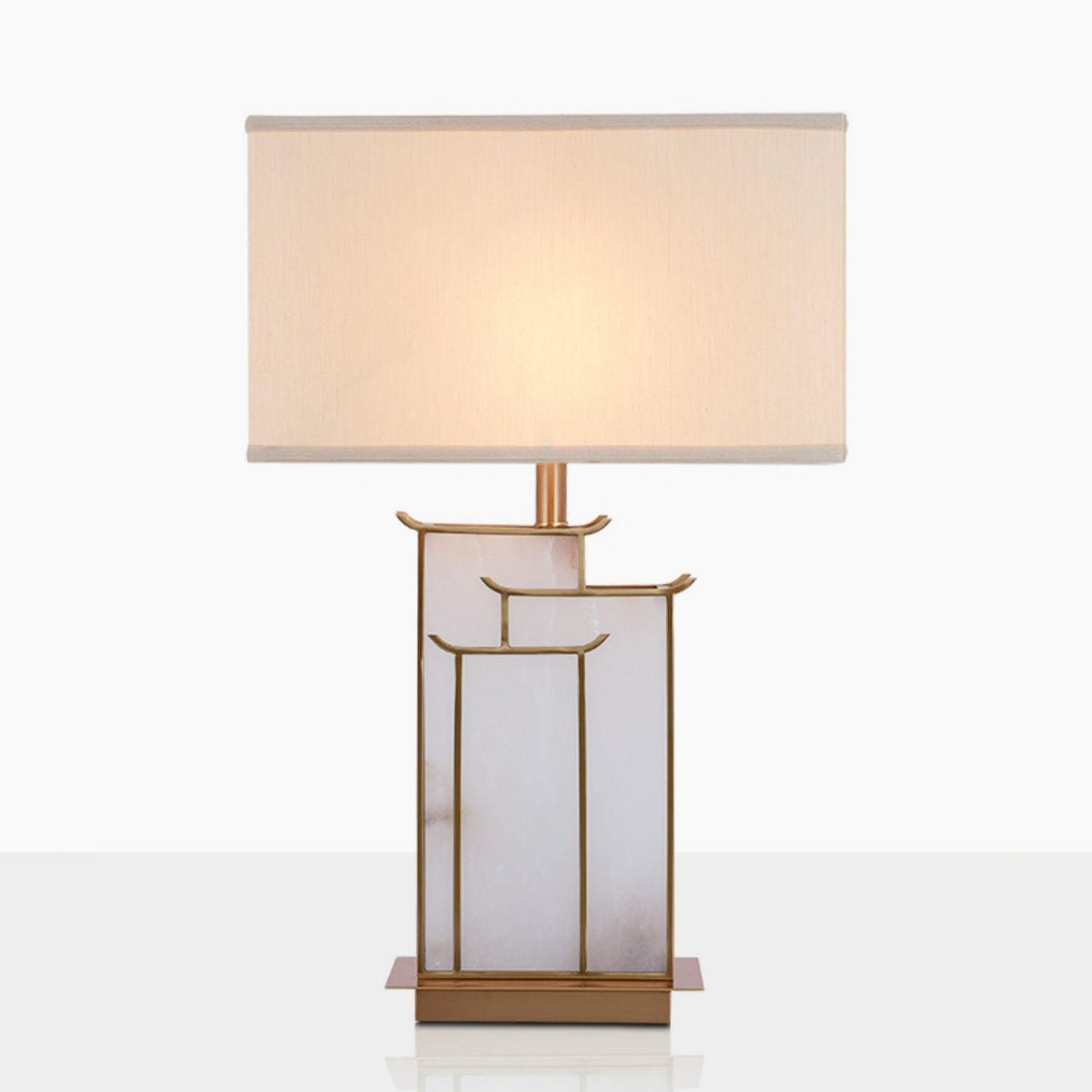 Nysilor Rechthoekig Glas Tafellamp