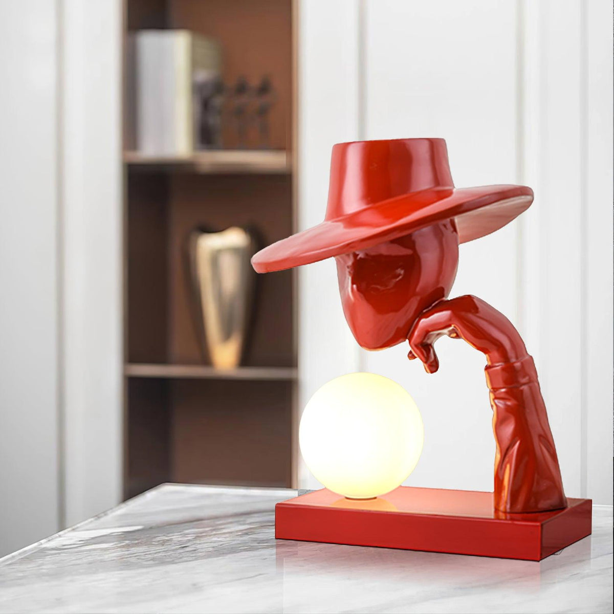 Cisoril sculpturale keramische tafellamp