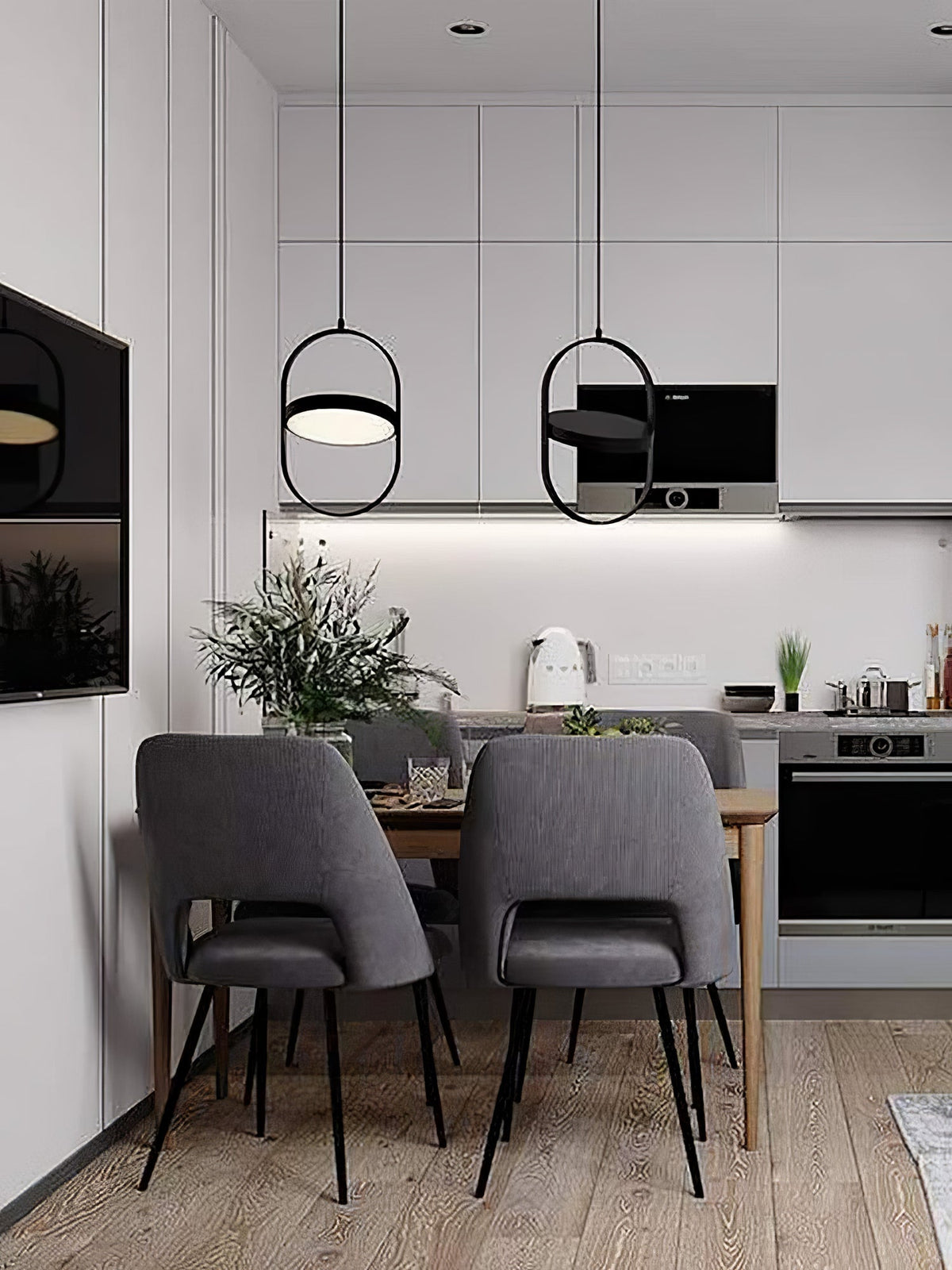 Bren Industriële klassieke hanglamp