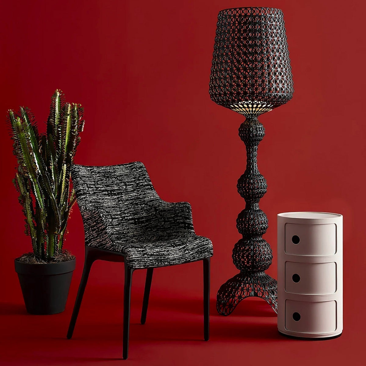 Brook Vintage vloerlamp