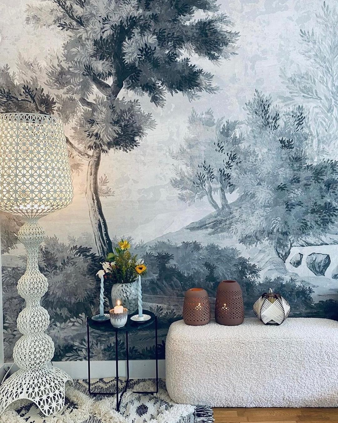 Brook Vintage vloerlamp