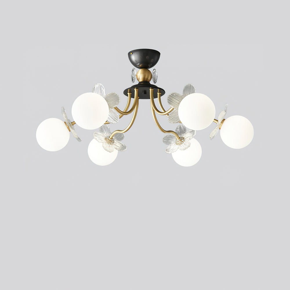Orlaeila Art Blossom Flower glas Kroonluchter