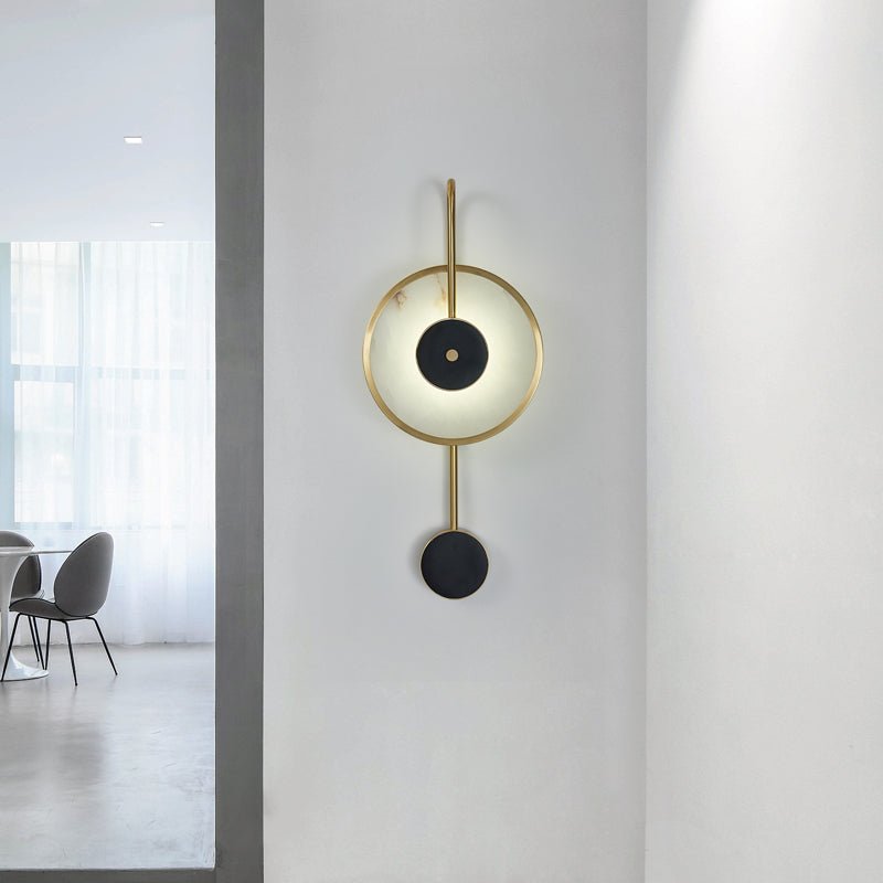 Merdin albasten wandlamp