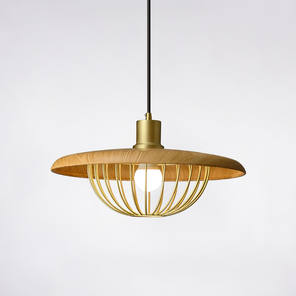 Rinoira Hout Retro Vintage Hanglamp