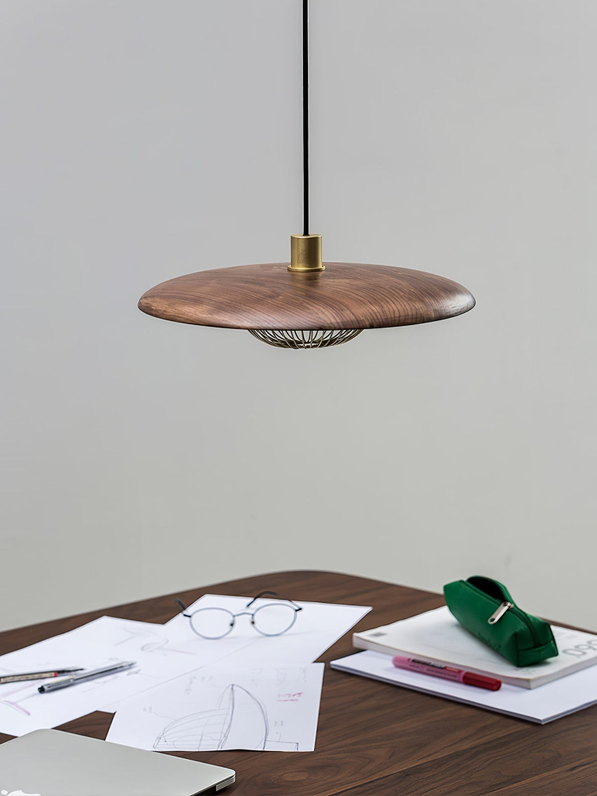 Rinoira Hout Retro Vintage Hanglamp