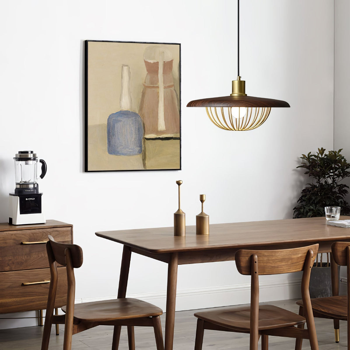Rinoira Hout Retro Vintage Hanglamp