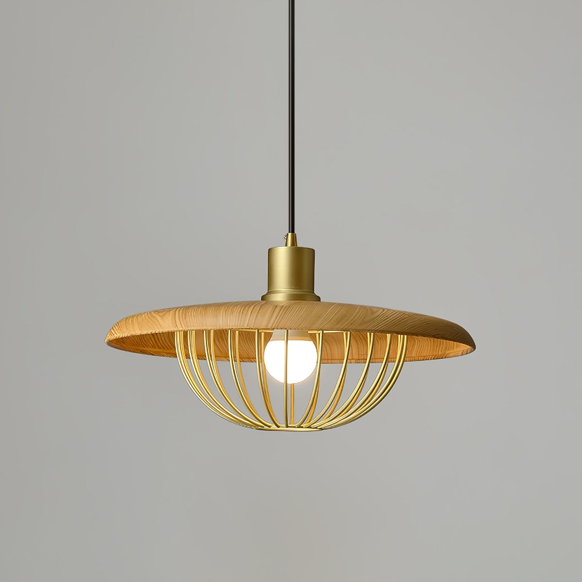Rinoira Hout Retro Vintage Hanglamp