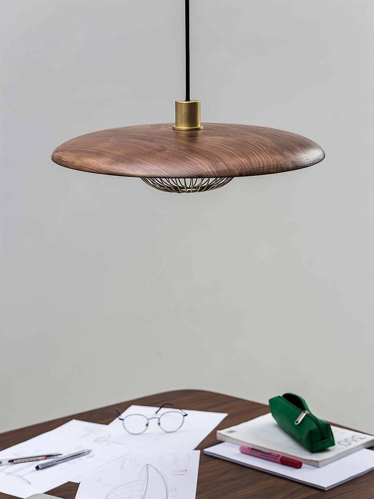 Rinoira Hout Retro Vintage Hanglamp