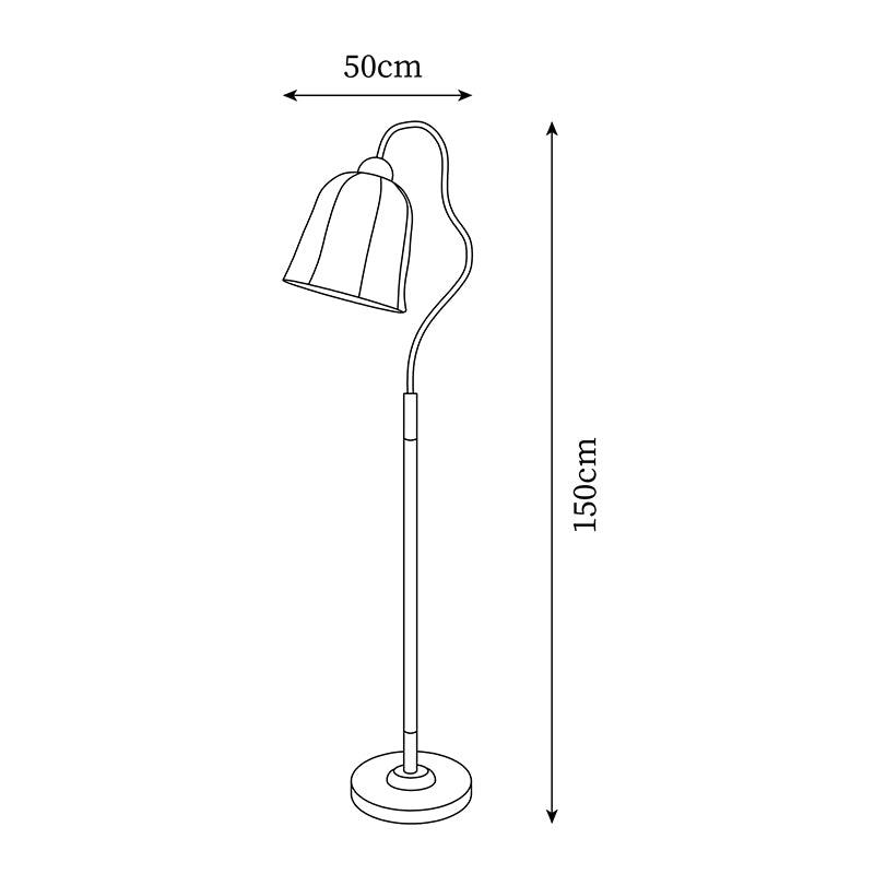 Kelly vloerlamp