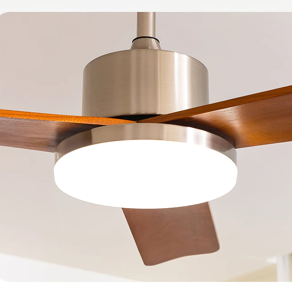 Mireaine plafondventilator met verlichting