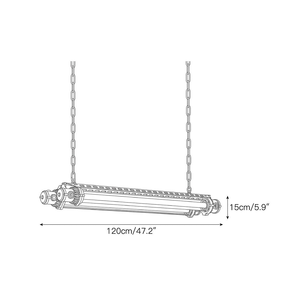 Ormondhurst Lineaire hanglamp
