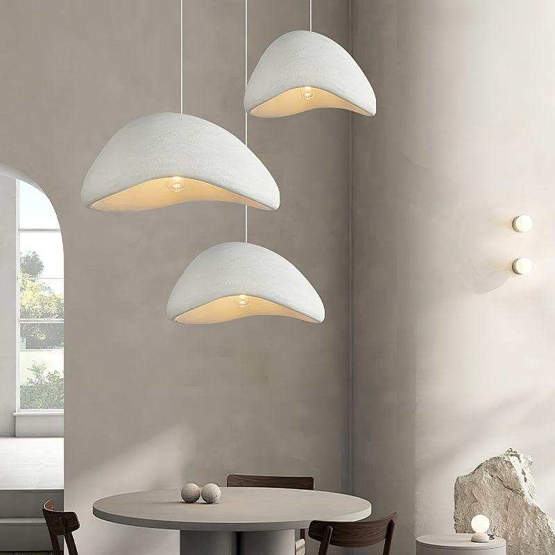 Byers Moderne Gespikkelde LED Hanglamp Wit/Grijs HDP Woonkamer
