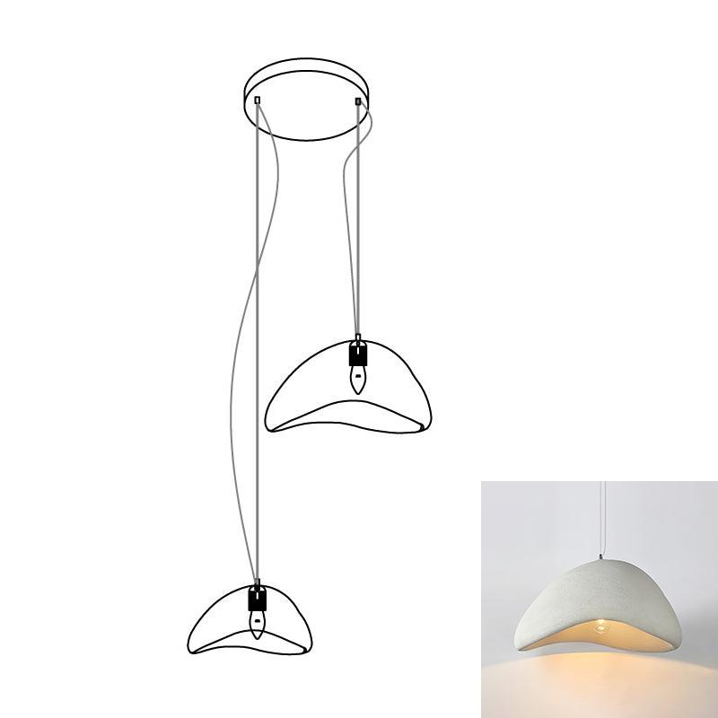 Fentor hanglamp met witte lampenkap minimalistisch