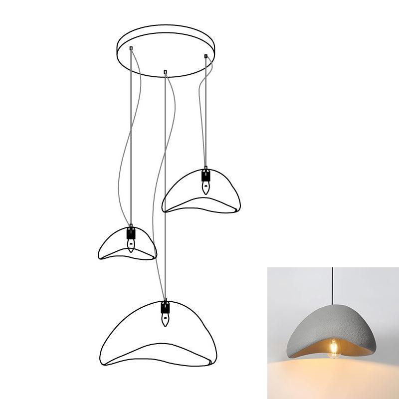 Fentor hanglamp met witte lampenkap minimalistisch