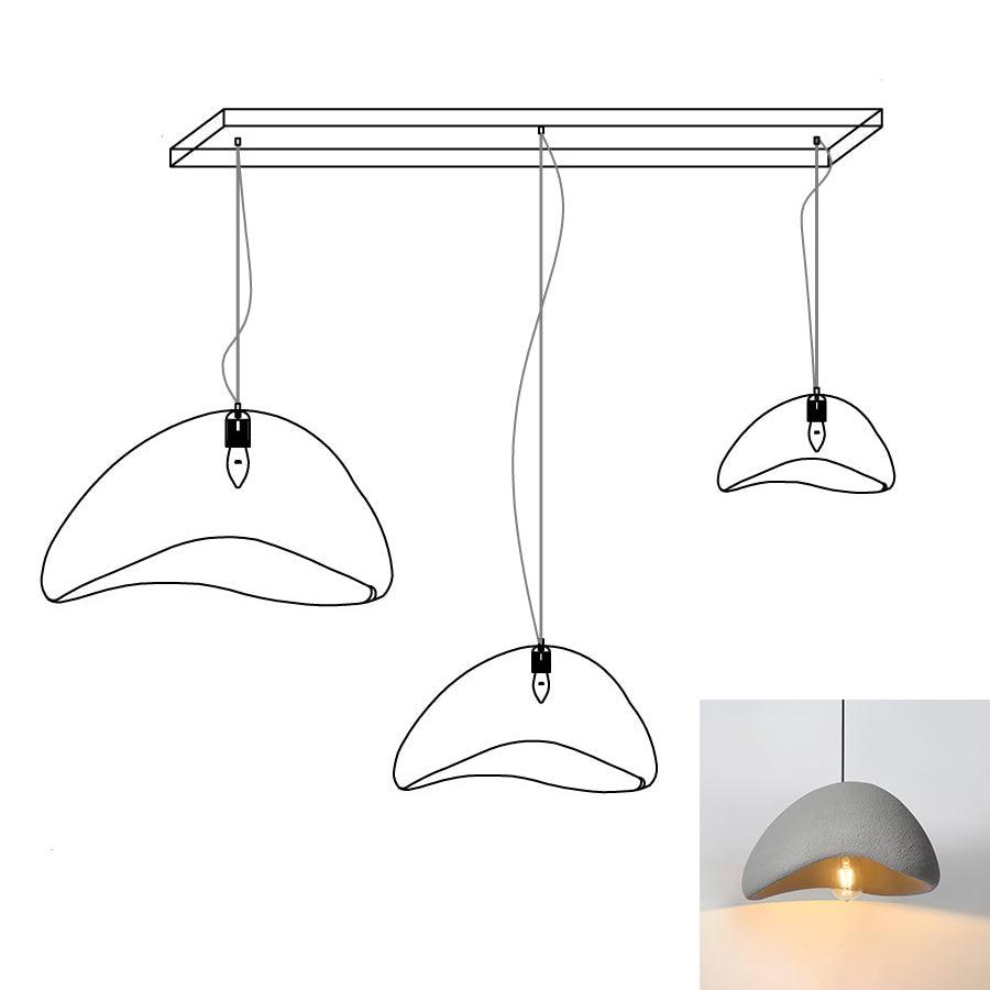 Fentor hanglamp met witte lampenkap minimalistisch