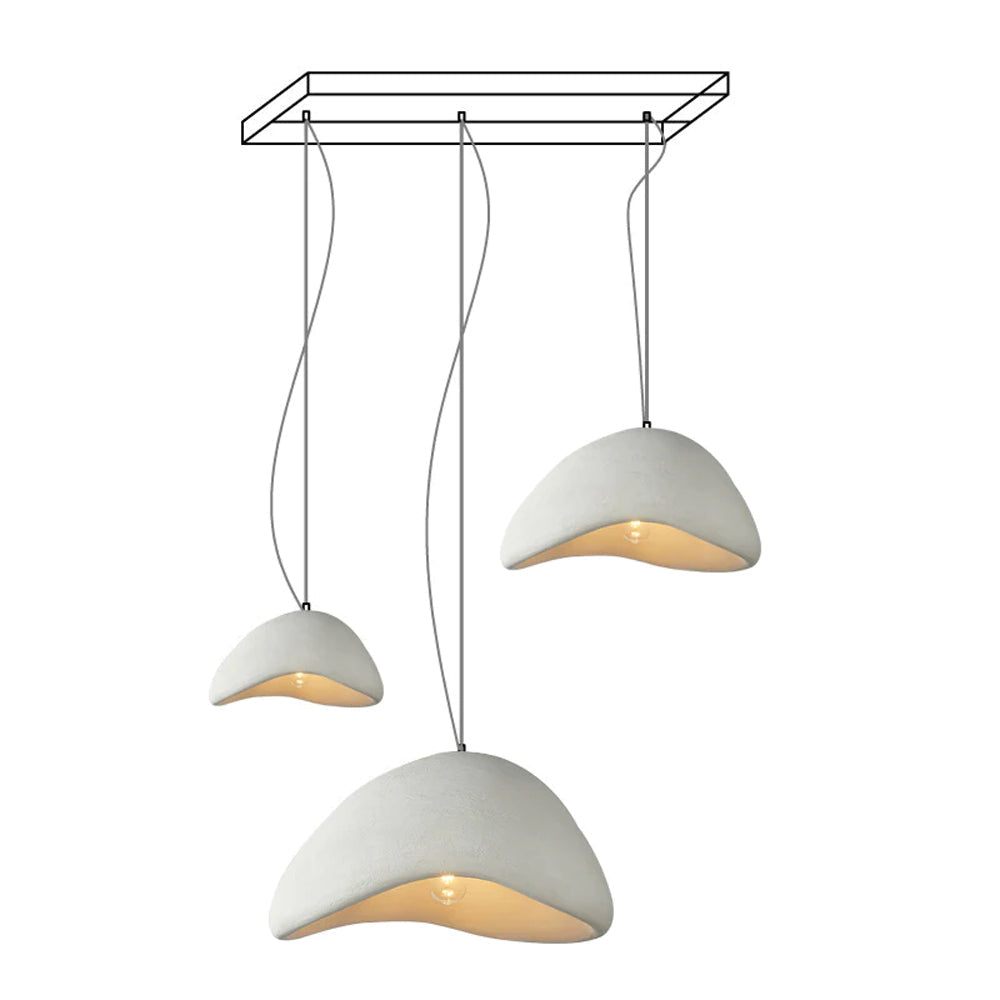 Fentor hanglamp met witte lampenkap minimalistisch