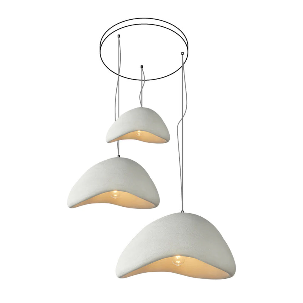 Fentor hanglamp met witte lampenkap minimalistisch